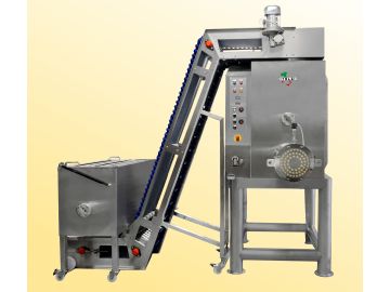 Pasta extruders machines suitable for industrial pasta factories